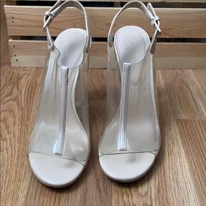Aldo clear heels